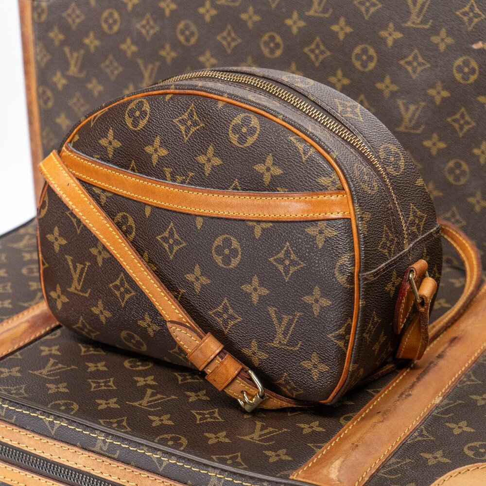 LOUIS VUITTON Blois Monogram Canvas Shoulder Bag